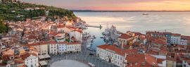 Lais Puzzle - Blick über die Altstadt von Piran, Slowenien, Panorama - 1.000 Teile