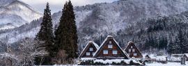 Lais Puzzle - Shirakawago, Gifu Chubu, Japan, Panorama - 1.000 Teile