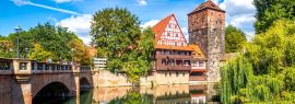 Lais Puzzle - Weinstadel, Nürnberg, Bayern, Deutschland, Panorama - 1.000 Teile