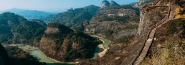 Lais Puzzle - Fujian Wuyishan Tian Youfeng, China, Panorama - 1.000 Teile