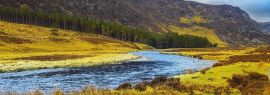 Lais Puzzle - Cairngorms National Park und Water of Mark. Angus, Schottland, Vereinigtes Königreich, Panorama - 1.000 Teile