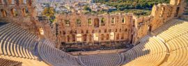 Lais Puzzle - Theatre of Dionysus, Athens, Greece, Panorama - 1.000 Teile