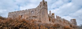 Lais Puzzle - Manorbier Castle, Pembrokeshire, Wales, Panorama - 1.000 Teile
