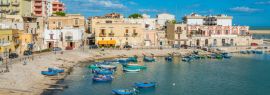 Lais Puzzle - Alter Hafen in Bisceglie, Apulien, Panorama - 1.000 Teile
