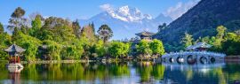 Lais Puzzle - Lijiang in Yunnan, China, Panorama - 1.000 Teile