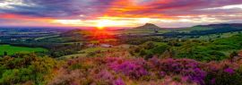 Lais Puzzle - Roseberry Topping, Nord-Yorkshire, England, Panorama - 1.000 Teile