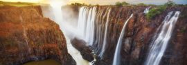 Lais Puzzle - Victoria Falls, Wasserfälle, Panorama - 1.000 Teile