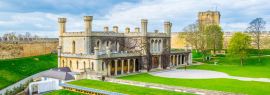 Lais Puzzle - Innenhof des Lincoln Castle, England, Panorama - 1.000 Teile