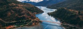 Lais Puzzle - Brücke in Patagonien, Chile, Panorama - 1.000 Teile