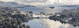 Lais Puzzle - Winterliche Ansichten von San Carlos de Bariloche, Rio Negro, Argentinien, Panorama - 1.000 Teile
