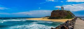Lais Puzzle - Nobby Beach in Newcastle New South Wales Australien, Panorama - 1.000 Teile