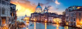 Lais Puzzle - Venedig bei Sonnenuntergang, Panorama - 1.000 Teile