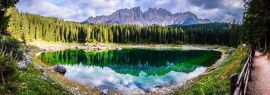 Lais Puzzle - Karersee in Italien, Panorama - 1.000 Teile