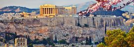 Lais Puzzle - Blick auf die Akropolis bei Sonnenuntergang, Athen, Griechenland, Panorama - 1.000 Teile