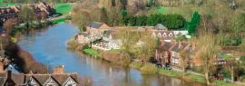 Lais Puzzle - Historische Marktstadt namens Bridgnorth in Shropshire, England, Panorama - 1.000 Teile