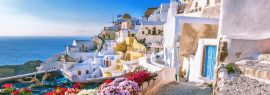 Lais Puzzle - Santorini in Griechenland, Panorama - 1.000 Teile