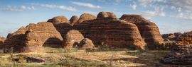 Lais Puzzle - Nachmittagsschatten auf ausreißenden Bienenstockkuppeln im Purnululu National Park, Kimberley, Westaustralien, Panorama - 1.000 Teile