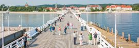 Lais Puzzle - Pier in Sopot (Pier in Sopot) Gdynia (Gdingen) Pomeranian (Pommern) Poland (Polen), Panorama - 1.000 Teile