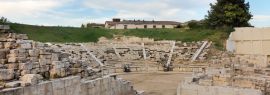 Lais Puzzle - Antikes griechisches Amphitheater in Larissa, Panorama - 1.000 Teile