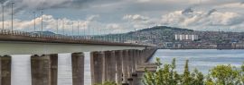 Lais Puzzle - Tay Bridge Dundee Schottland, Panorama - 1.000 Teile