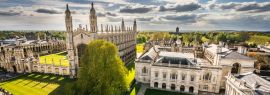 Lais Puzzle - Blick aus hohem Winkel auf die Stadt Cambridge, England, Panorama - 1.000 Teile