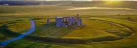 Lais Puzzle - Sonnenaufgang in Stonehenge, England, Panorama - 1.000 Teile