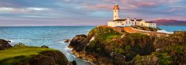 Lais Puzzle - Fanad Head in Donegal, Irland mit Leuchtturm bei Sonnenuntergang, Panorama - 1.000 Teile