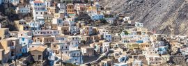 Lais Puzzle - Dorf Olympos, Insel Karpathos, Griechenland, Panorama - 1.000 Teile
