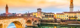 Lais Puzzle - Ponte di Pietra in Verona, Panorama - 1.000 Teile