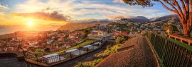 Lais Puzzle - Madeira Portugal Funchal Blick von Monte, Panorama - 1.000 Teile