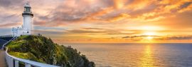 Lais Puzzle - Sonnenaufgang am Cape Byron, Australien, Panorama - 1.000 Teile