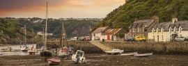 Lais Puzzle - Fishguard, Pembrokeshire, Wales, Panorama - 1.000 Teile