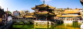 Lais Puzzle - Yuantong-Tempel, China, Panorama - 1.000 Teile