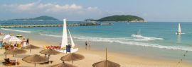 Lais Puzzle - Strand der Yalong-Bucht auf der Insel Hainan, China, Panorama - 1.000 Teile
