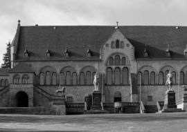 Lais Puzzle - Kaiserpfalz in Goslar in schwarz weiß - 500, 1.000 & 2.000 Teile