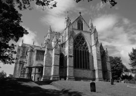 Lais Puzzle - Kathedrale von Ripon - North Yorkshire - England in schwarz weiß - 500, 1.000 & 2.000 Teile