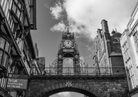 Lais Puzzle - Chester England in schwarz weiß - 500, 1.000 & 2.000 Teile