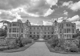 Lais Puzzle - Audley End Haus, England in schwarz weiß - 500, 1.000 & 2.000 Teile