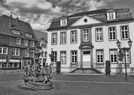 Lais Puzzle - Lippstadt in schwarz weiß - 500, 1.000 & 2.000 Teile