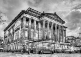 Lais Puzzle - Harris Museum und Kunstgalerie in Preston - England in schwarz weiß - 1.000 Teile