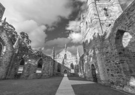 Lais Puzzle - Gefängnis Port Arthur, Tasmanien, Australien in schwarz weiß - 1.000 Teile