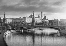 Lais Puzzle - Moskau in schwarz weiß - 500, 1.000 & 2.000 Teile