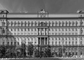 Lais Puzzle - Lubjanka - Moskau, Russland in schwarz weiß - 500, 1.000 & 2.000 Teile