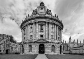 Lais Puzzle - Die Radcliffe Camera, ein Symbol der Universität von Oxford in schwarz weiß - 500, 1.000 & 2.000 Teile