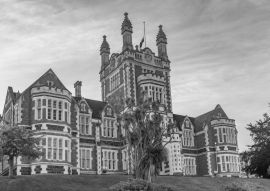 Lais Puzzle - Otago High School für Jungen in Dunedin, Neuseeland in schwarz weiß - 500, 1.000 & 2.000 Teile