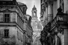 Lais Puzzle - Dresden in schwarz weiß - 2.000 Teile