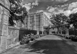 Lais Puzzle - Norwich Castle in Norfolk, Großbritannien in schwarz weiß - 500, 1.000 & 2.000 Teile