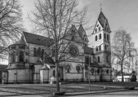 Lais Puzzle - Immerath (Erkelenz) Tagebau Garzweiler in schwarz weiß - 500, 1.000 & 2.000 Teile