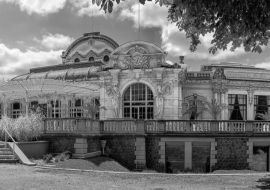 Lais Puzzle - OPERA DE VICHY, Frankreich in schwarz weiß - 1.000 Teile