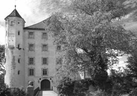 Lais Puzzle - Bad Grönenbach in schwarz weiß - 1.000 Teile